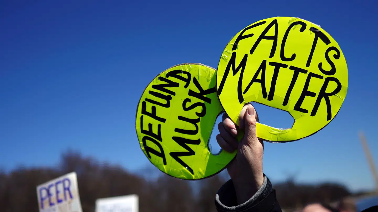 Der var i fredags demonstrationer flere steder i USA mod nedskæringerne på forskningsområdet.