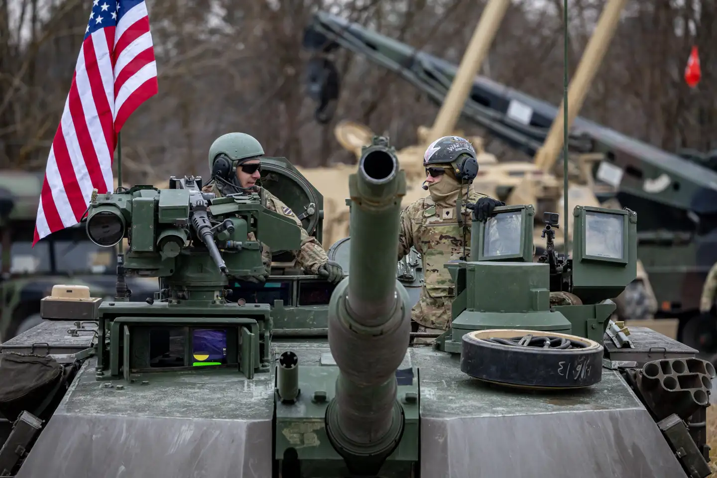 Så sent som forleden deltog amerikanske kampvognsbesætninger i en øvelseskonkurrence i Tyskland. Nu er frygten, at de tider snart er slut.
