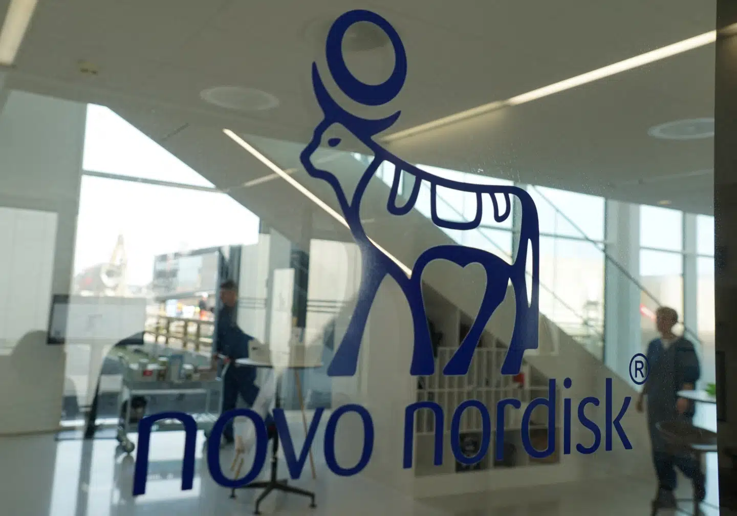 Aktiekursen i Novo Nordisk og andre medicinalselskaber fortsatte tirsdag morgen ned på den danske børs, men slet ikke i samme omfang som mandagens store kursfald.