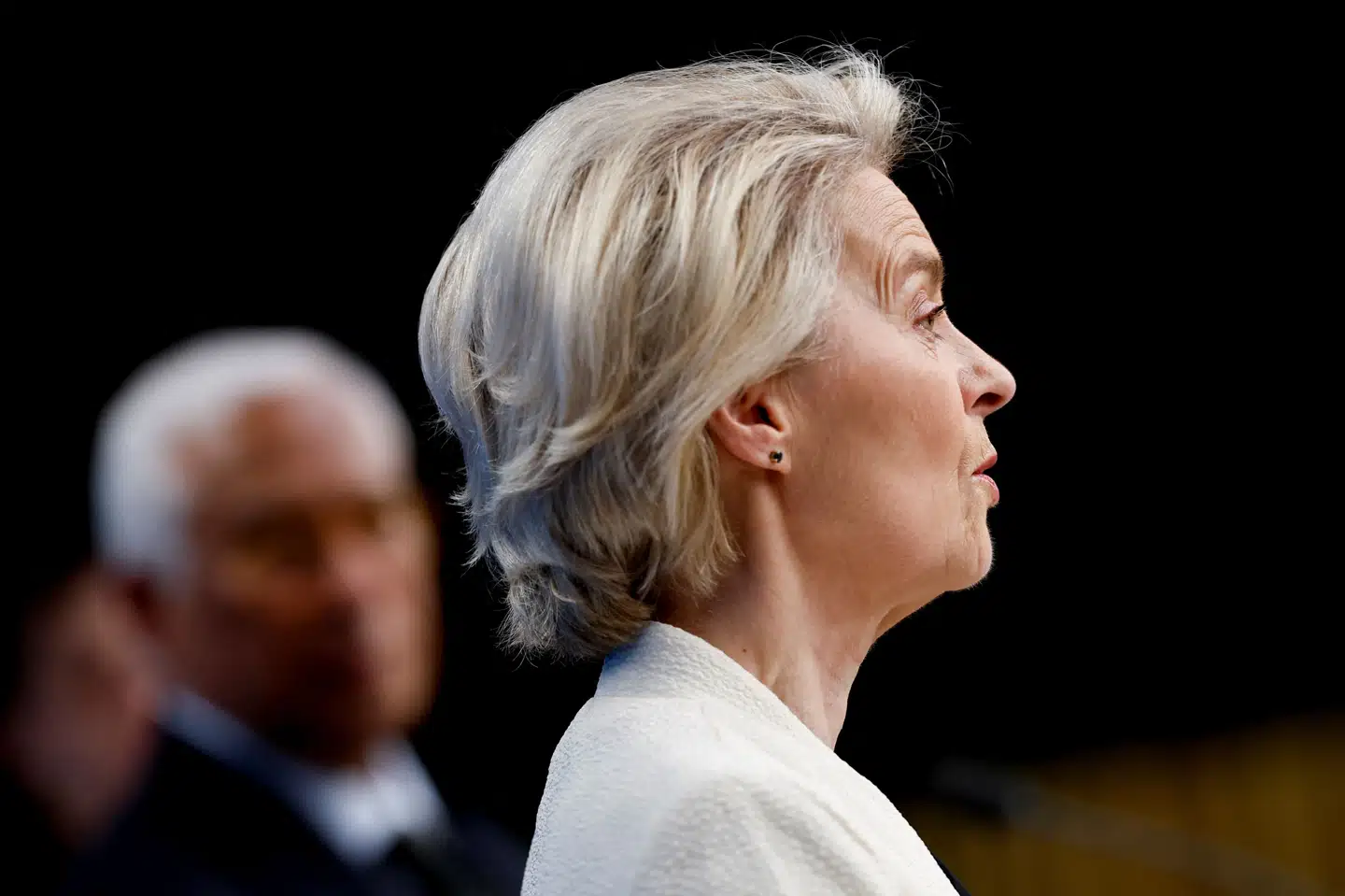 Formand for EU-Kommissionen Ursula von der Leyen siger, at EU er klar til at gå i dialog med USA om told. (Arkivfoto).