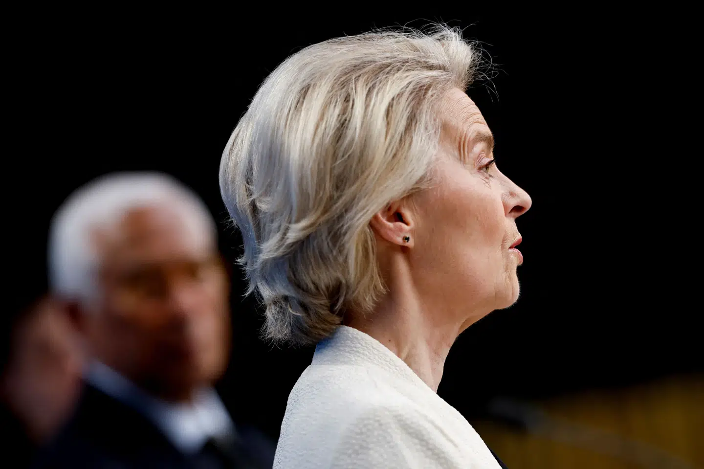 Formand for EU-Kommissionen Ursula von der Leyen siger, at EU er klar til at gå i dialog med USA om told. (Arkivfoto).