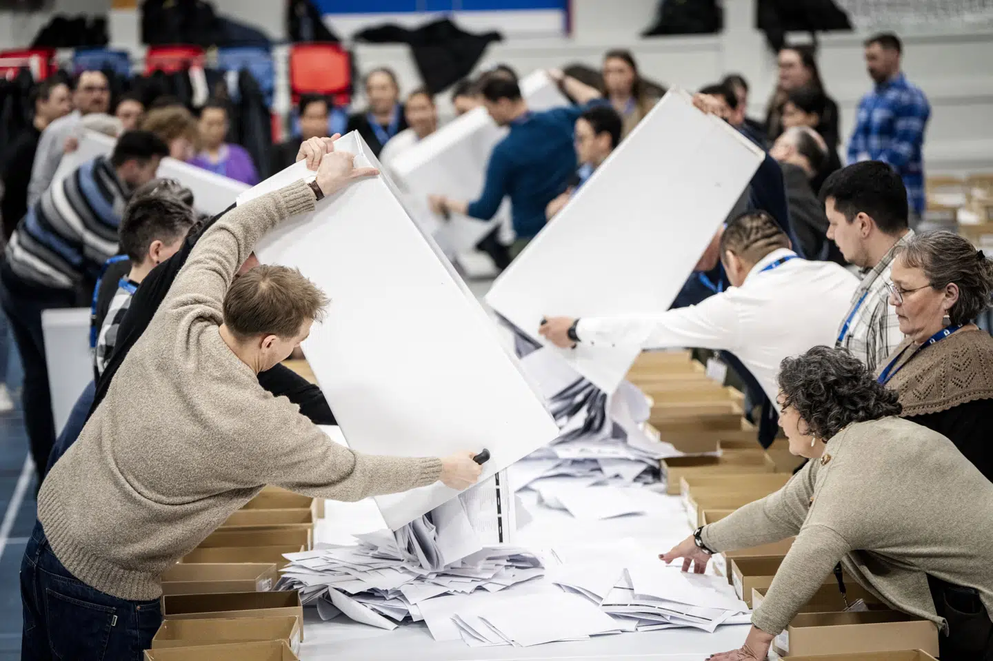 Natten til onsdag dansk tid blev de sidste stemmer talt op.
