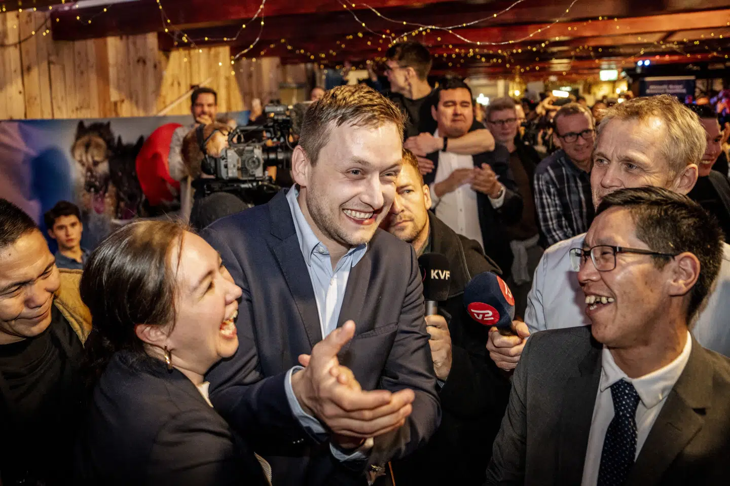 Formanden for Demokraatit, Jens-Frederik Nielsen, nød formentlig valgfesten ved tirsdagens valg noget mere, end han gjorde, da hans parti blev halveret for fire år siden.