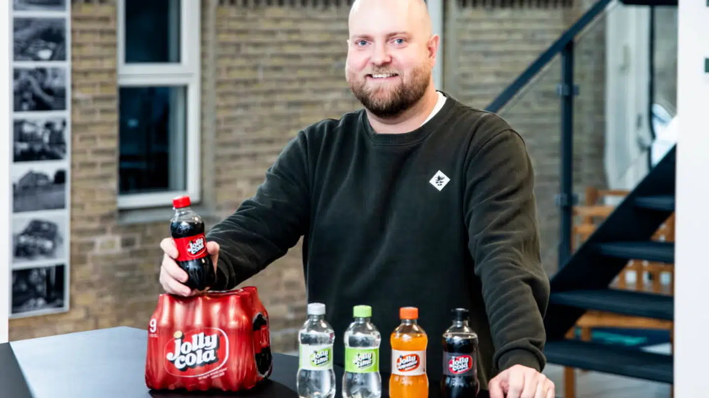 Thomas Lindegaard, der er senior brand manager hos Vestfyens Bryggeri, har stor grund til at smile.
