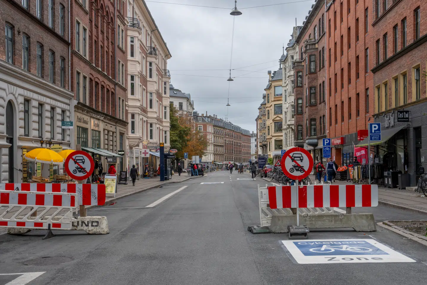 29 millioner kroner kostede det at omdanne Nordre Frihavnsgade til en gade, hvor cyklisterne er i centrum. Nu er det slut.