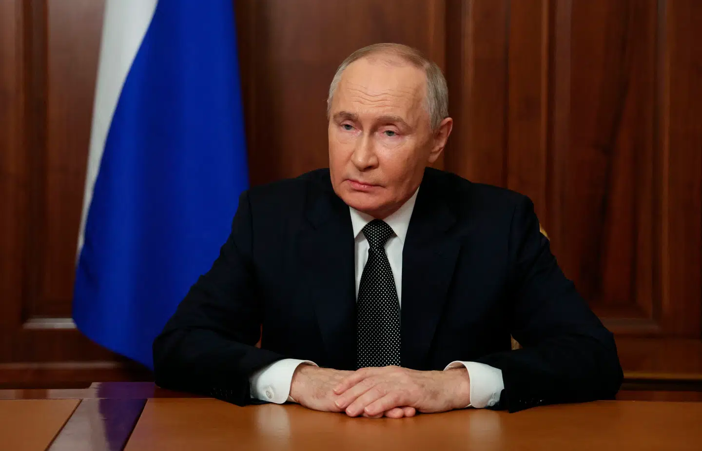 Hvad bliver Putins svar til den foreslåede våbenhvile? Arkivfoto: Vyacheslav Prokofyev, Scanpix