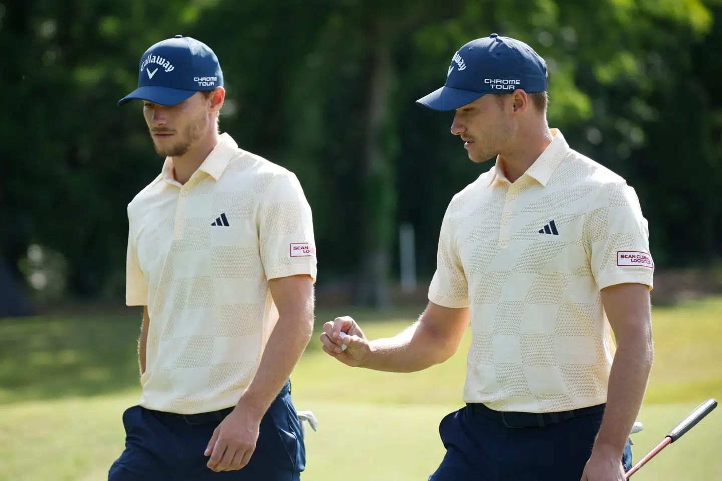 Nicolai og Rasmus Højgaard er faste deltagere i de fleste af turneringerne på PGA Tour. (Arkivfoto).