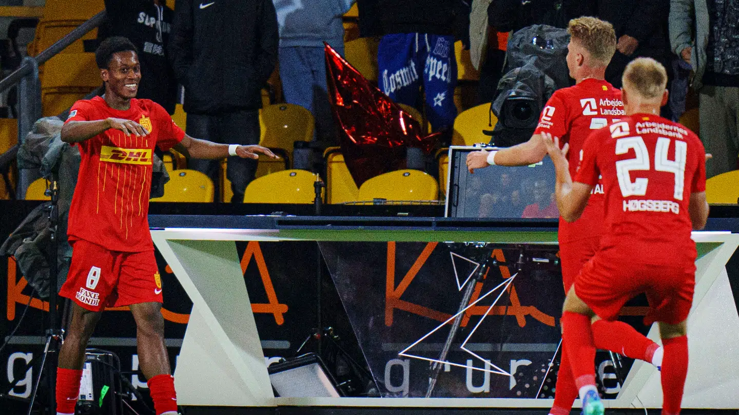 Mario Dorgeles kom til FC Nordsjælland i sommeren 2022 fra det ghanesiske akademi, Right to Dream.