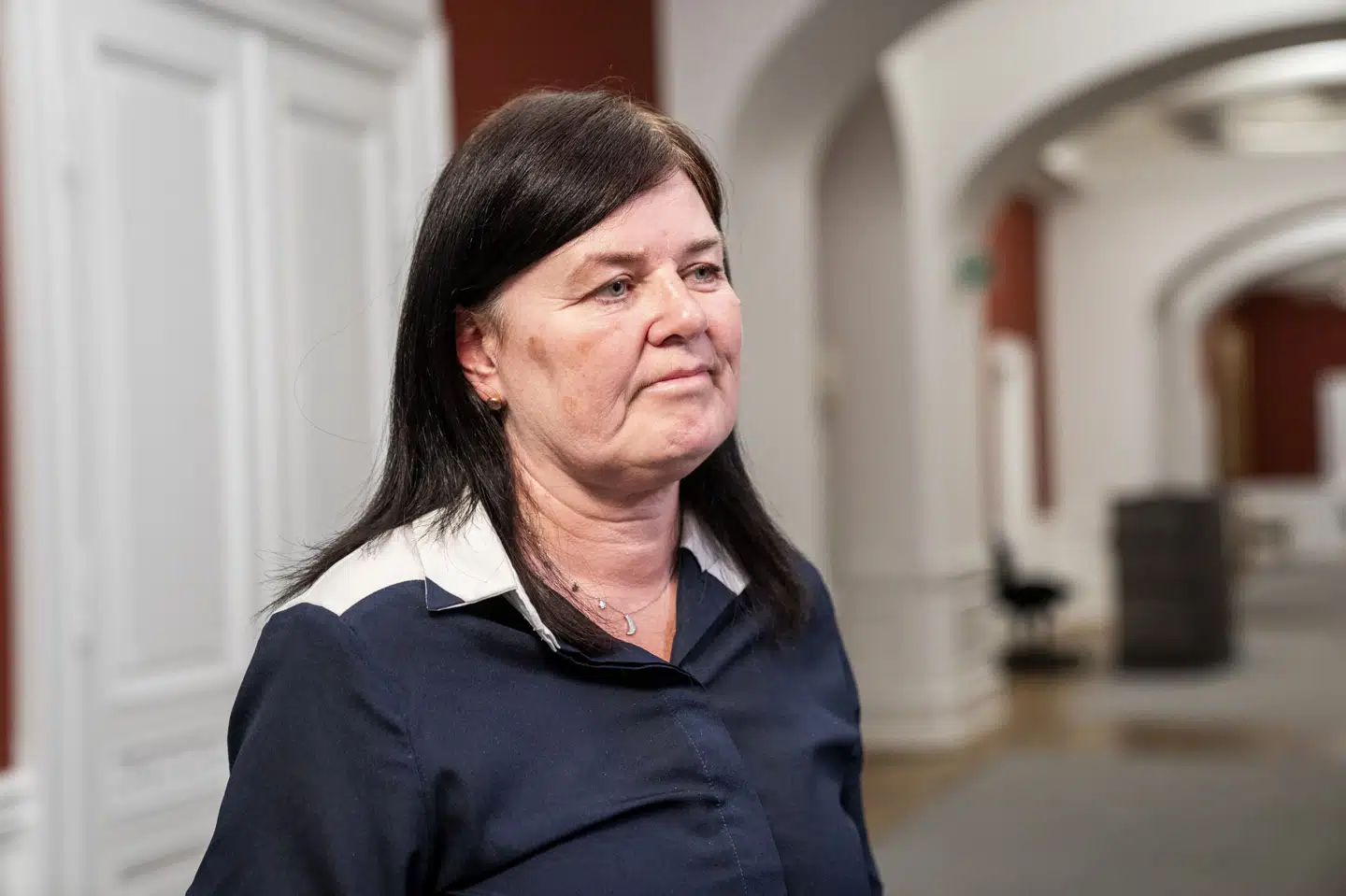 Retsordfører Karina Lorentzen Dehnhardt (SF) er meget utilfreds med, at hun først kort før samråds begyndelse modtog svar på et spørgsmål, som hun stillede for flere måneder siden. (Arkivfoto).