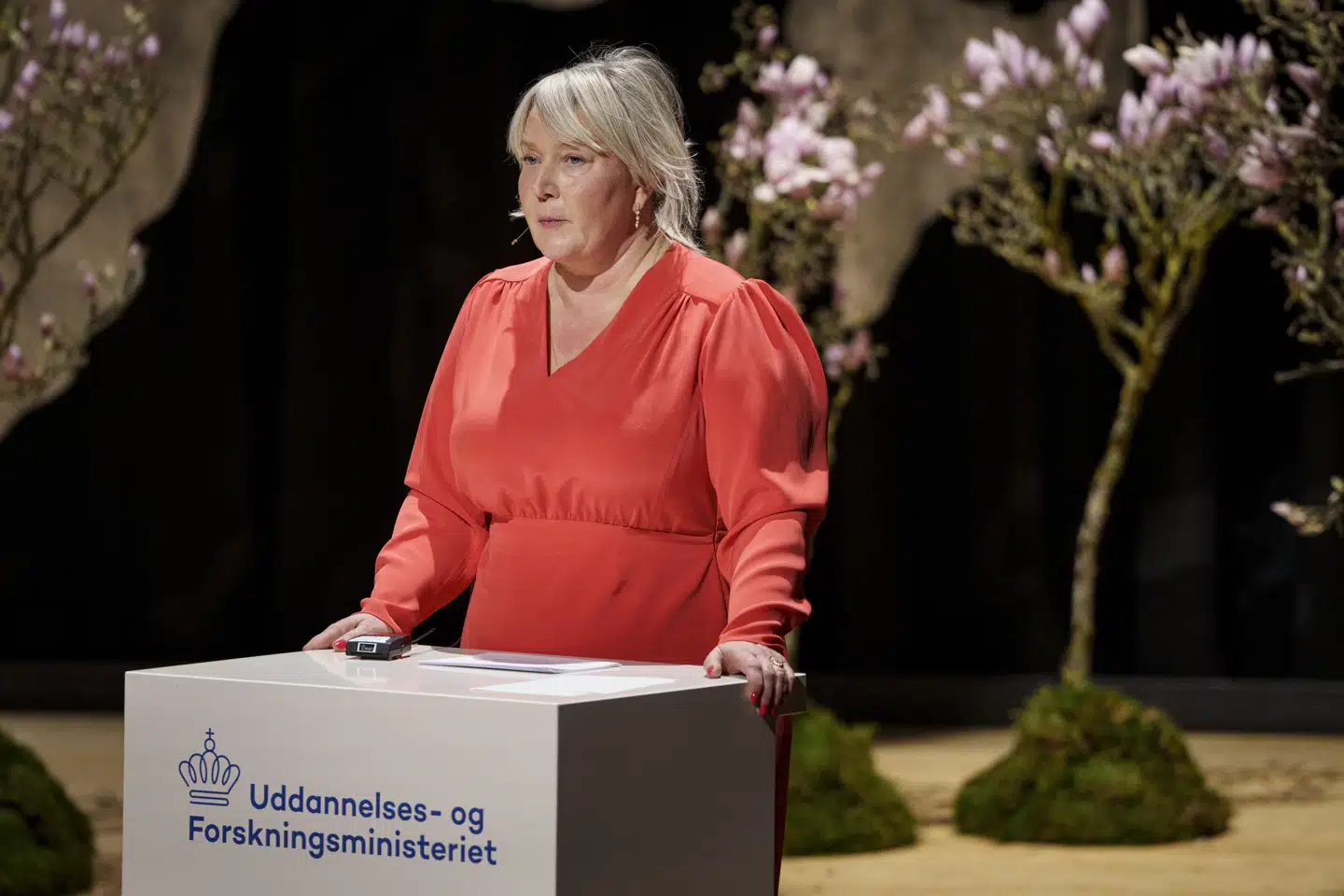 Uddannelses- og forskningsminister Christina Egelund (M) er glad for, at flere har søgt en videregående uddannelse via kvote 2. Men det bekymrer hende, at velfærdsuddannelser fortsat får et lavt antal ansøgere. (Arkivfoto).