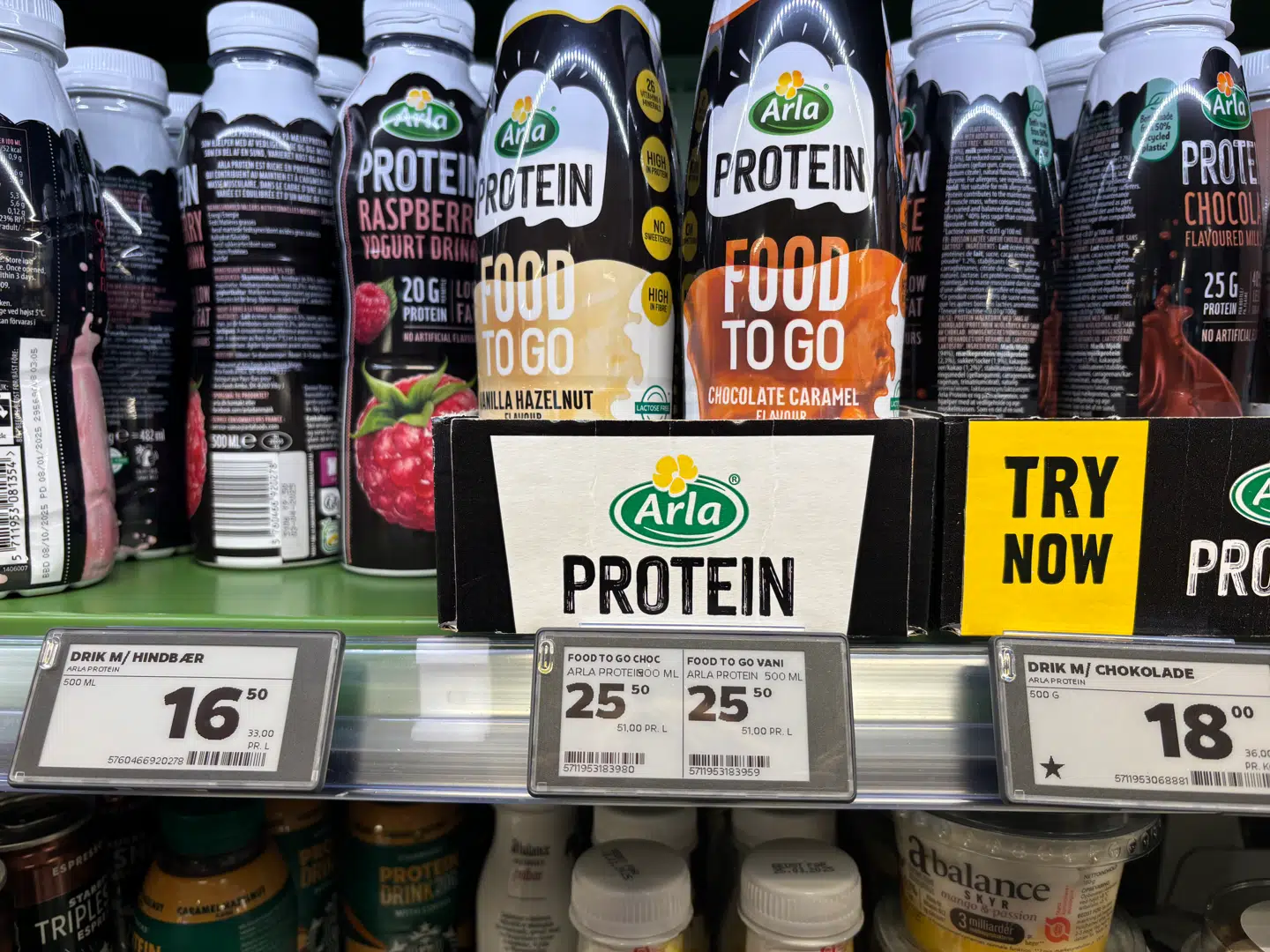 Arla proteindrikke