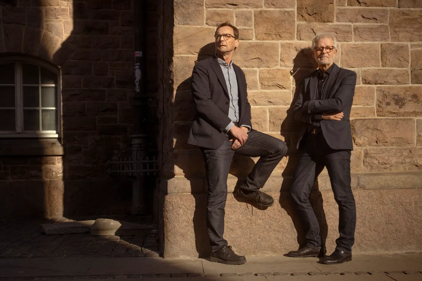 Tidligere overvismand og professor i økonomi ved Aarhus Universitet Torben M. Andersen (tv.) og forskningschef i ROCKWOOL Fonden Jan Rose Skaksen.