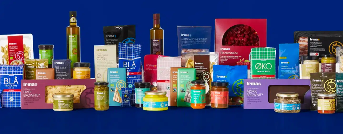 Der er en række forskellige Irma-produkter, og nu kommer der endnu flere.