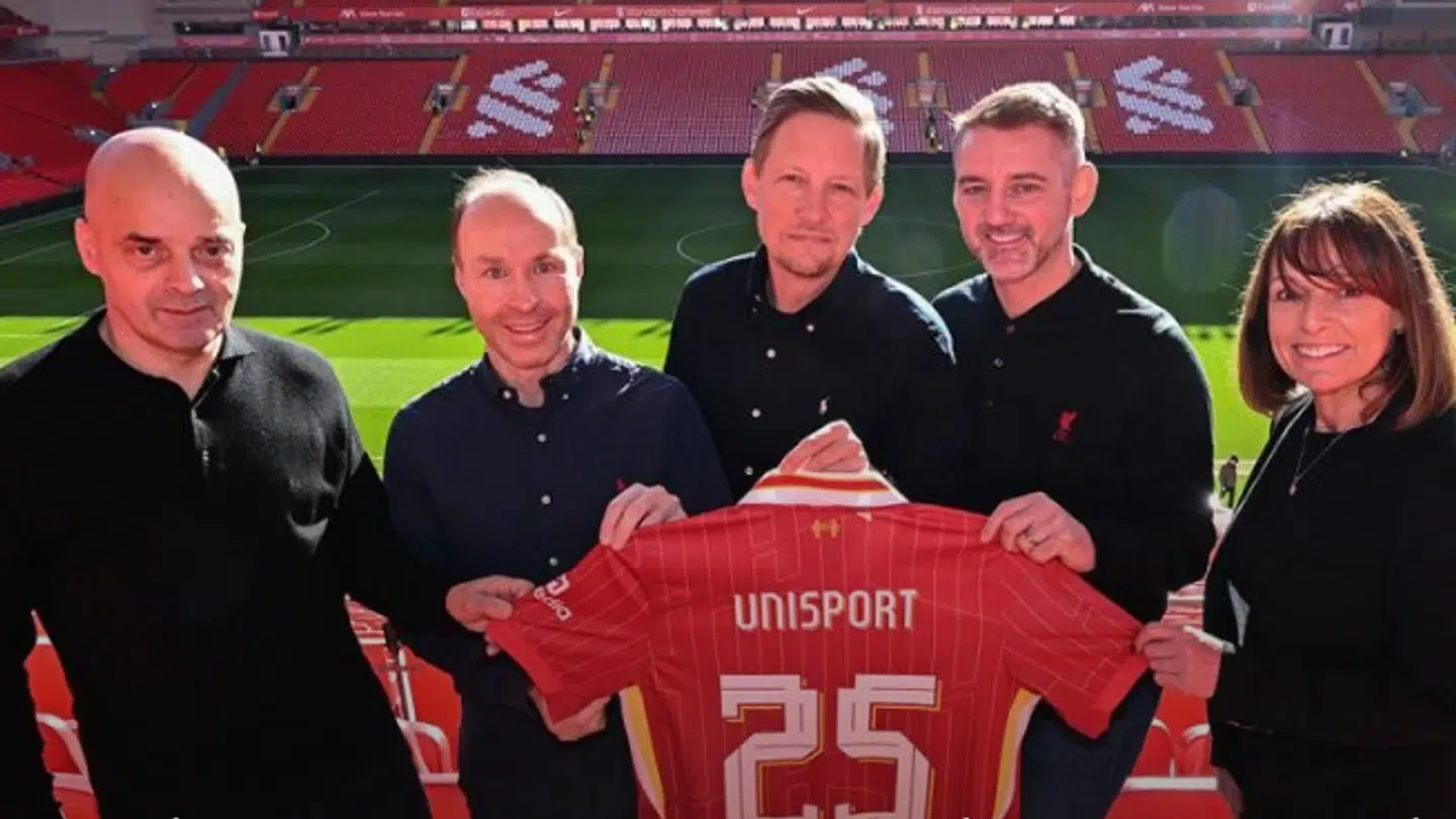 Fodboldklubben Liverpool og Unisport indgår ny aftale.