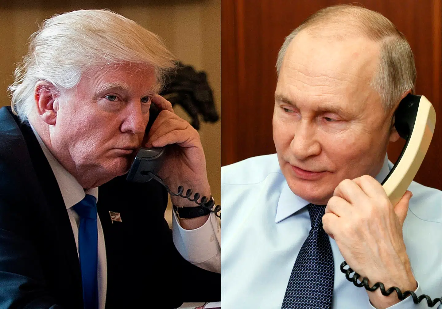 Donald Trump talte tirsdag i telefon med Vladimir Putin.