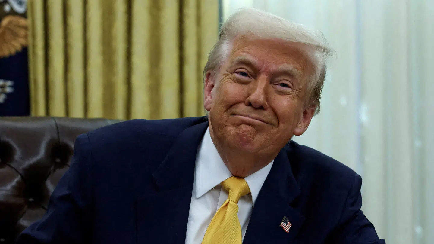 Samtalen mellem Donald Trump (billedet) og Vladimir Putin varede omkring to timer.