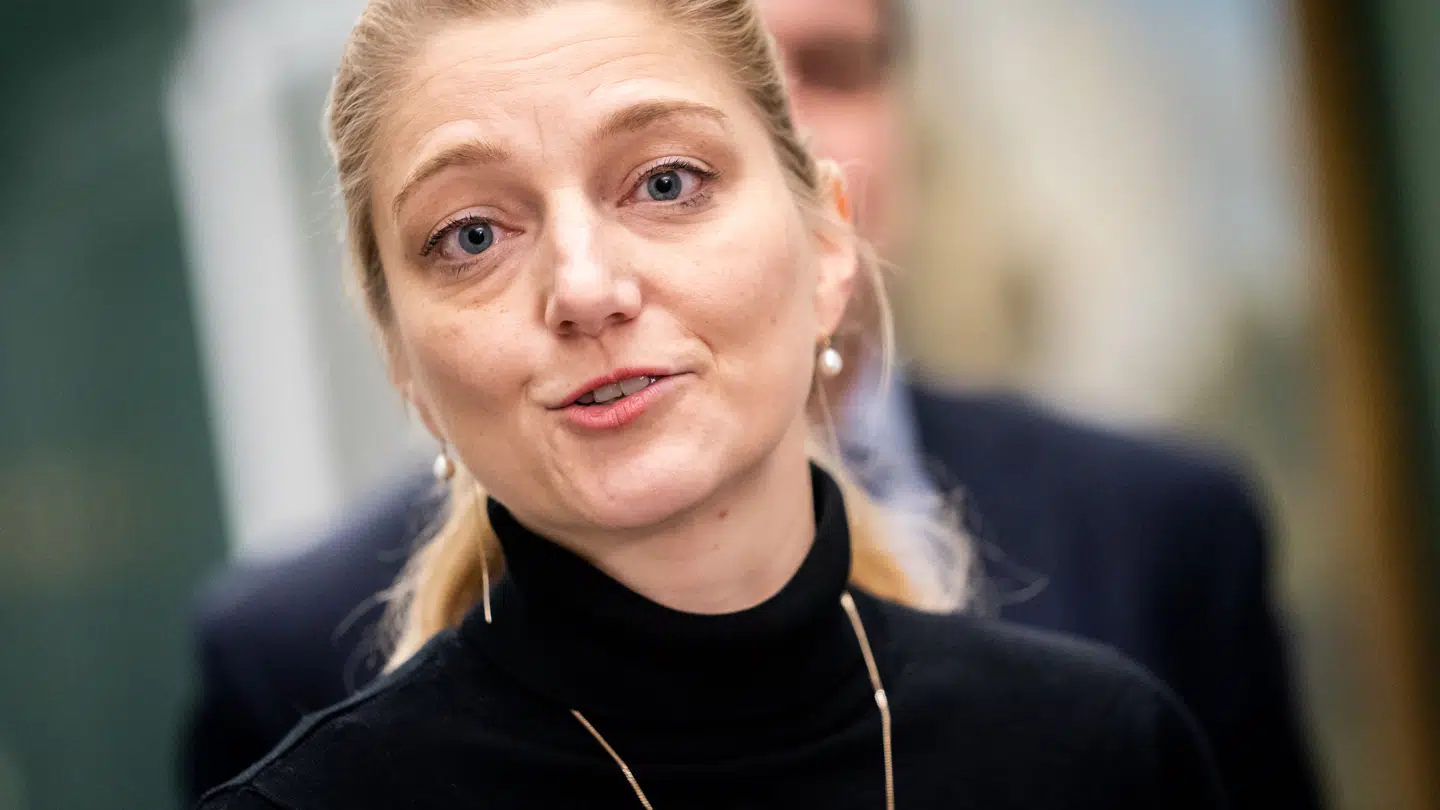 Zenia Stampe (RV) og Mikkel Bjørn (DF) går i kødet på hinanden.