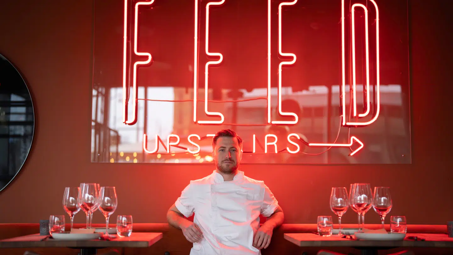 Jacob Jørgsholm er restaurantchef hos Feed Bistro.