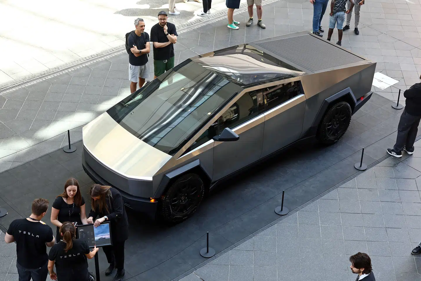 Tesla tilbagekalder 46.000 cybertrucks i USA på grund af en sikkerhedsfejl. (Arkivfoto).