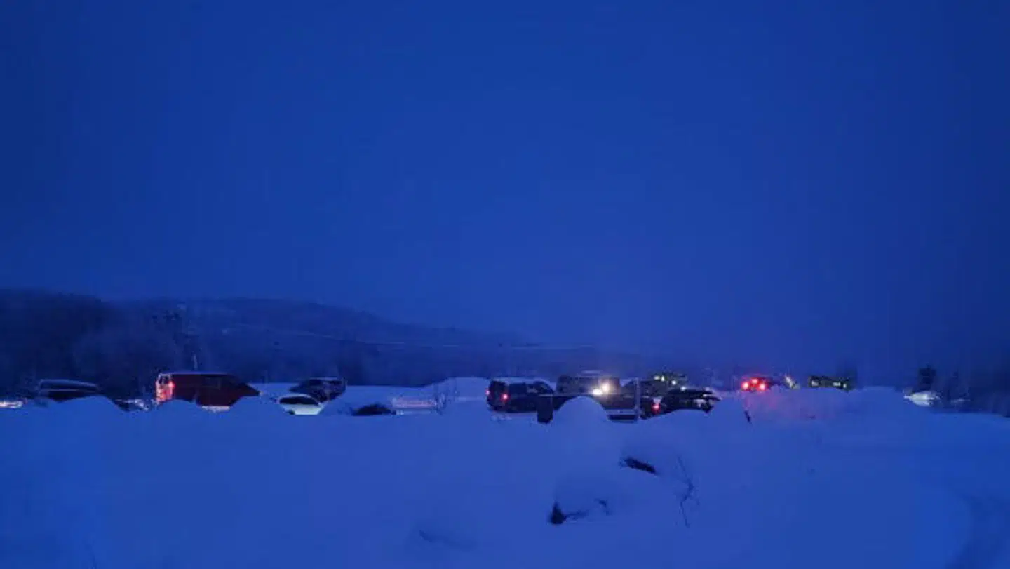 Det var et voldsomt sneskred, der ramte Lyngen i Troms tirsdag.