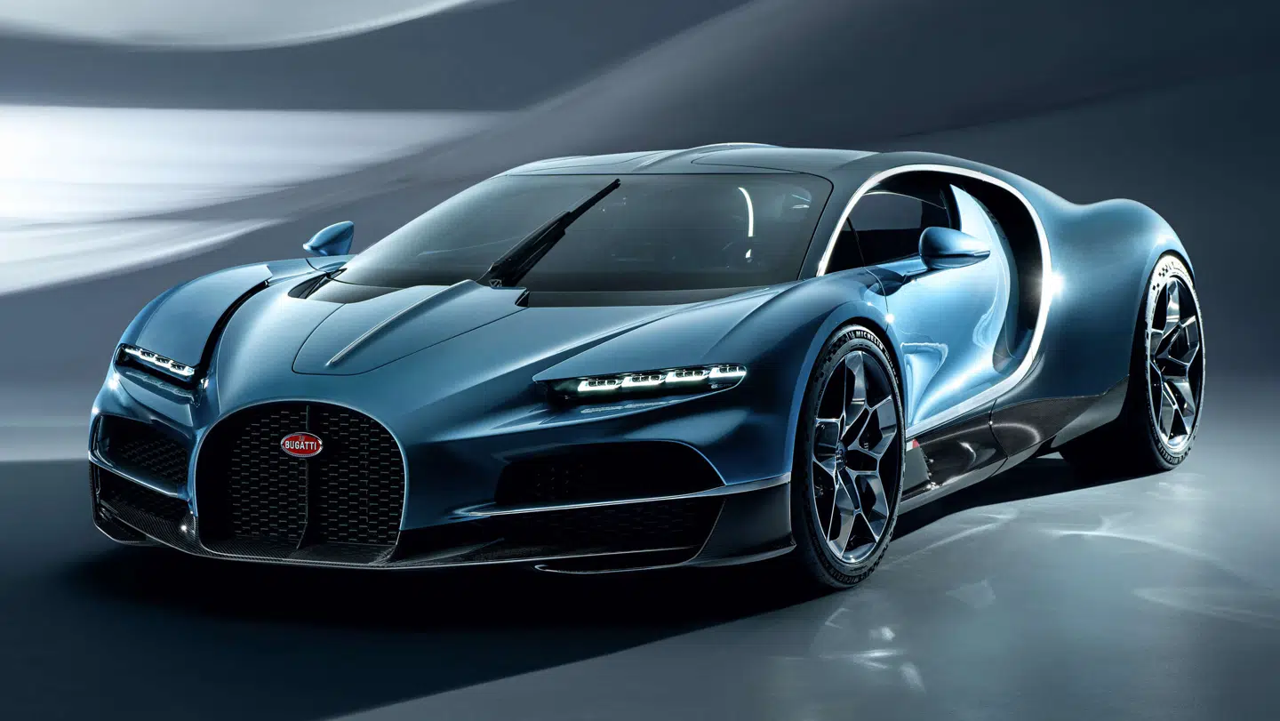 Bugatti Tourbillon er den nyeste Bugatti-model. Den er kun lavet i 250 eksemplarer, og så har den 1800 hestekræfter. Og sådan én ejer Erling Haaland og Ole Ertvaag nu sammen. Foto: Bugatti / PR