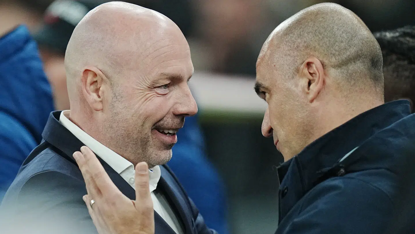 Roberto Martinez lagde sig fladt ned på pressemødet efter kampen.