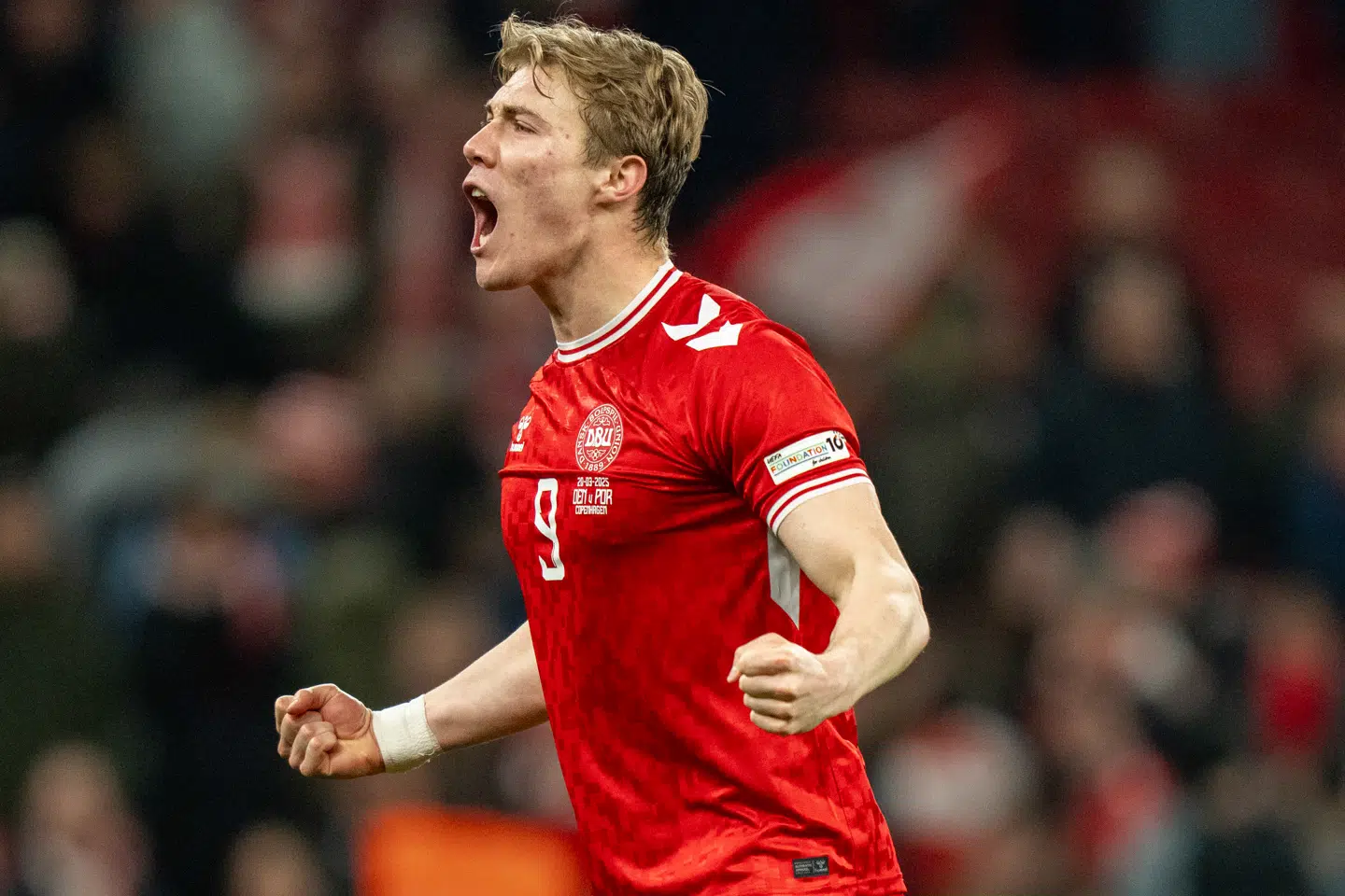 Rasmus Højlund har ikke scoret for landsholdet i halvandet år. Torsdag aften blev han atter Danmarks helt.