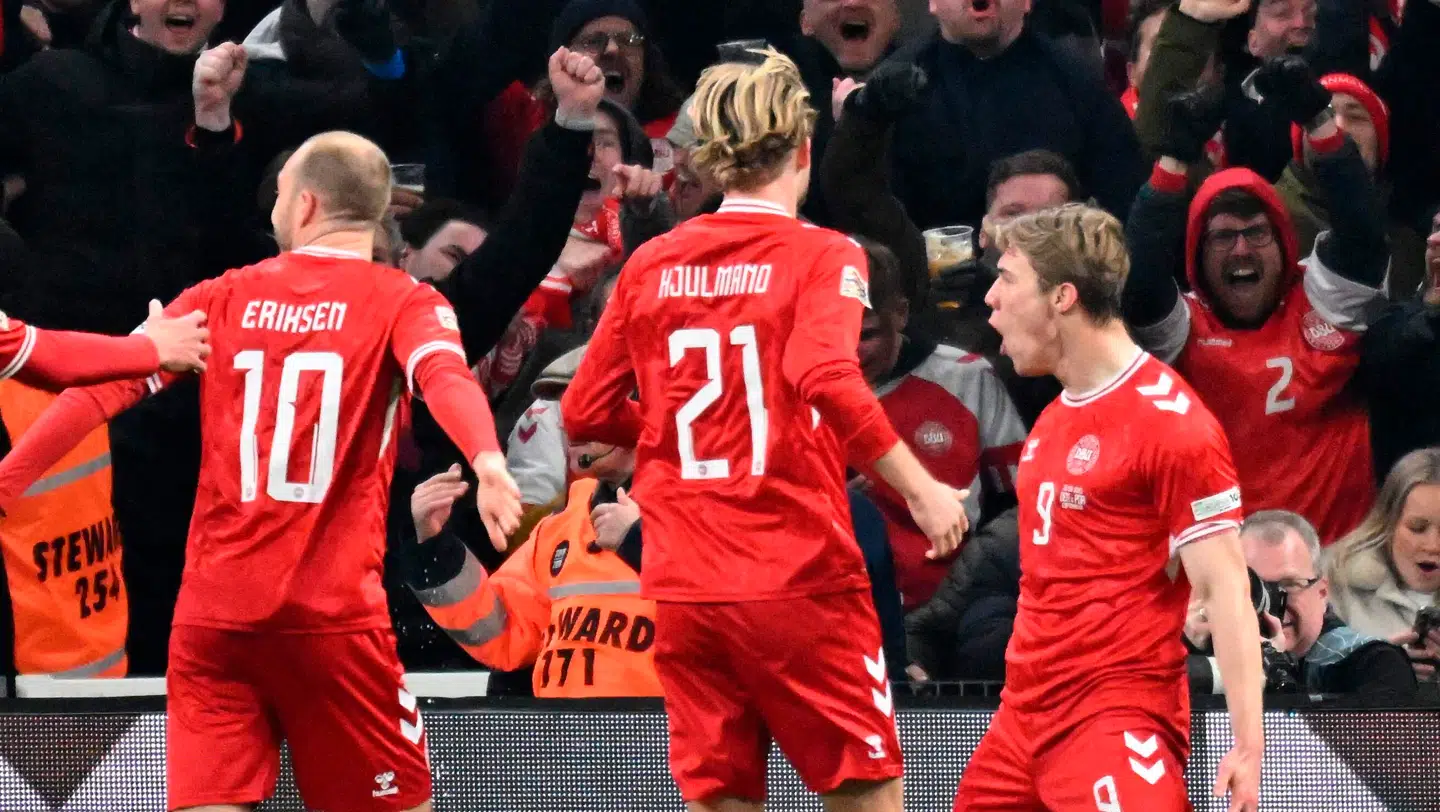 Højlund scorede kampens enlige mål.