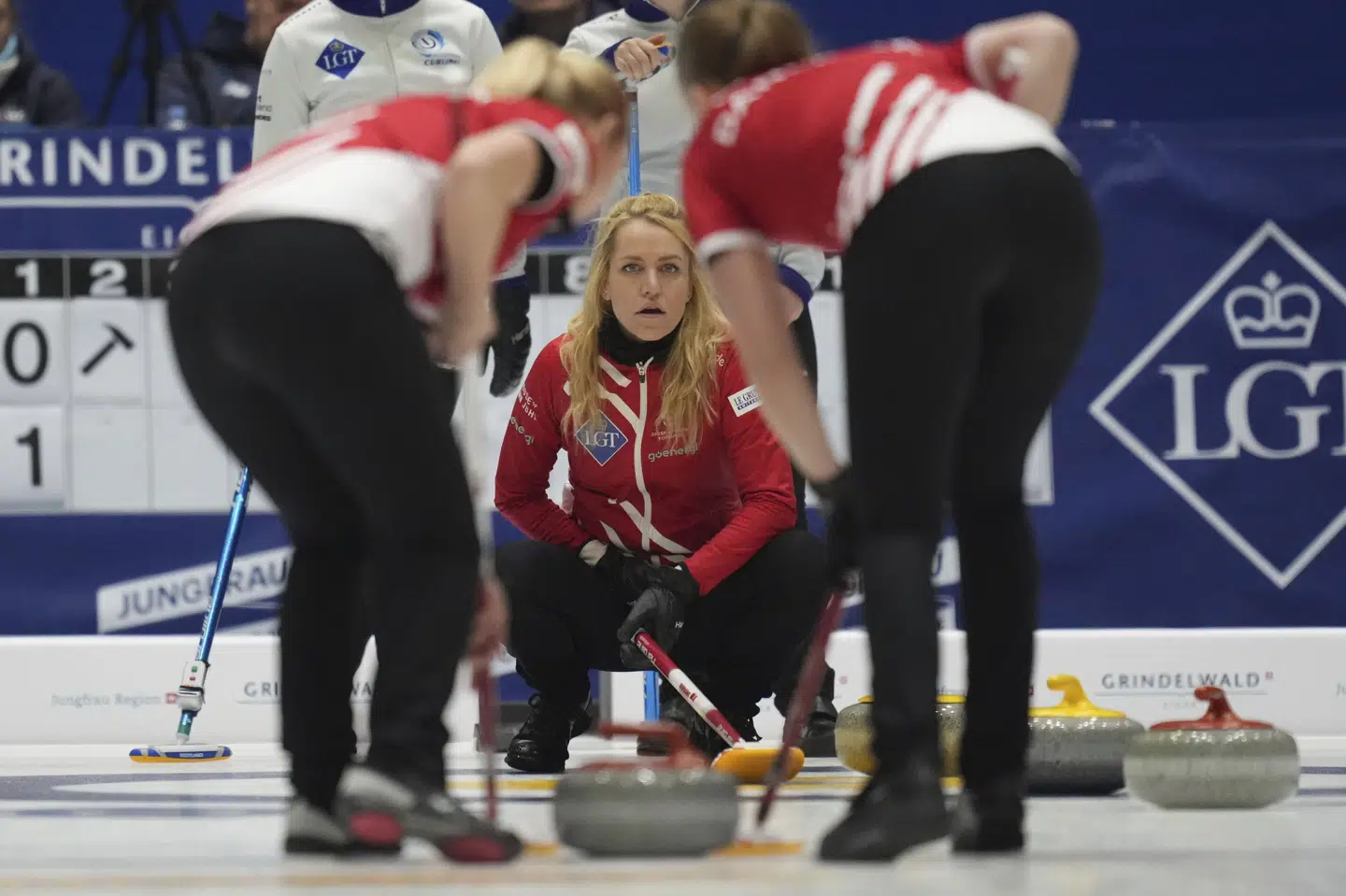 Skipper Madeleine Dupont og resten af curlinglandsholdet er klar til vinter-OL.
