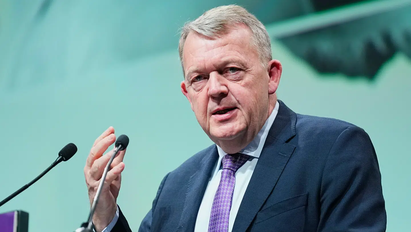 Moderaterne afholder årsmøde i Bella Center i København lørdag den 22. marts 2025. (Foto: Martin Sylvest/Ritzau Scanpix 2025)