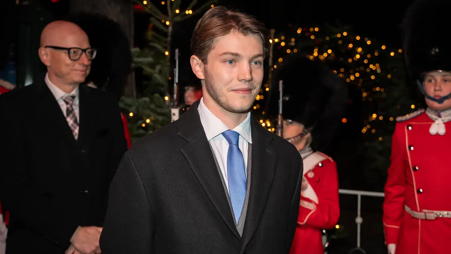 Her ses grev Felix ankomme til repremiere på Nøddeknækkeren i Tivolis Koncertsal den 30. november sidste år.