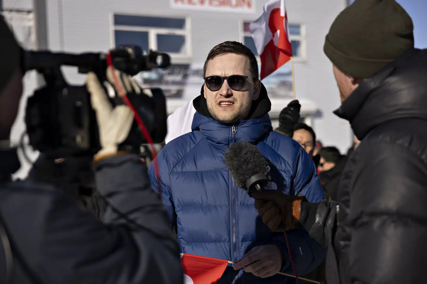 Jens-Frederik Nielsen, formand for partiet Demokraatit, opfordrer befolkningen til at slå koldt vand i blodet. (Arkivfoto).