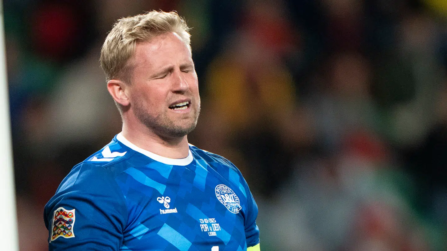 Er det slut for Schmeichel som landsholdets førstemålmand?