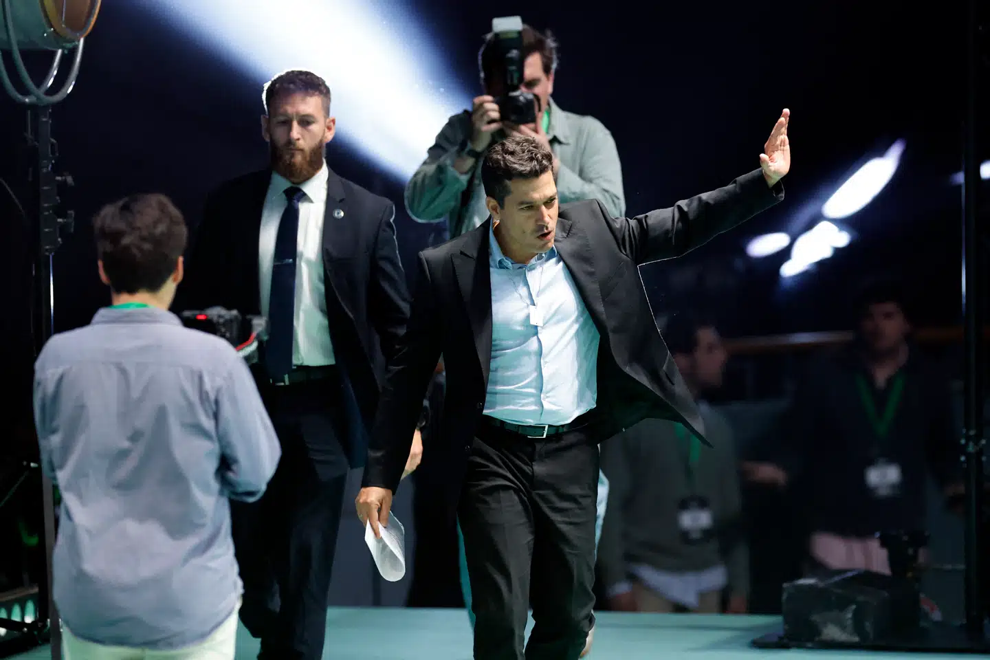 Israels minister for Diaspora og Bekæmpelse af Antisemitisme, Amichai Chikli. Flere jødiske organisationer har meldt afbud til den israelske regerings konference om antisemitisme i protest.