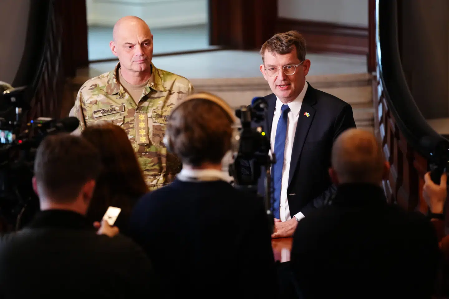 Fungerende forsvarschef Michael Hyldgaard er ved at opgradere det danske forsvar, og det fortalte han mere om tirsdag på et doorstep med forsvarsminister Troels Lund Poulsen (V).