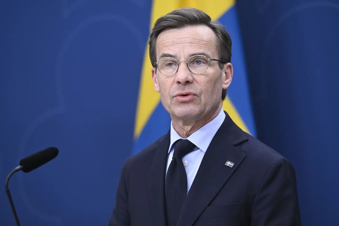 Ulf Kristersson mener, at der er en helt "ny sikkerhedspolitisk situation" i verden og vil have Sverige til at bruge 3,5 procent af bnp på forsvar.