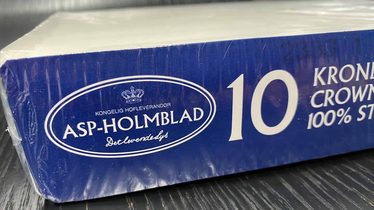 Asp-Holmblad har været hofleverandør siden 1907.