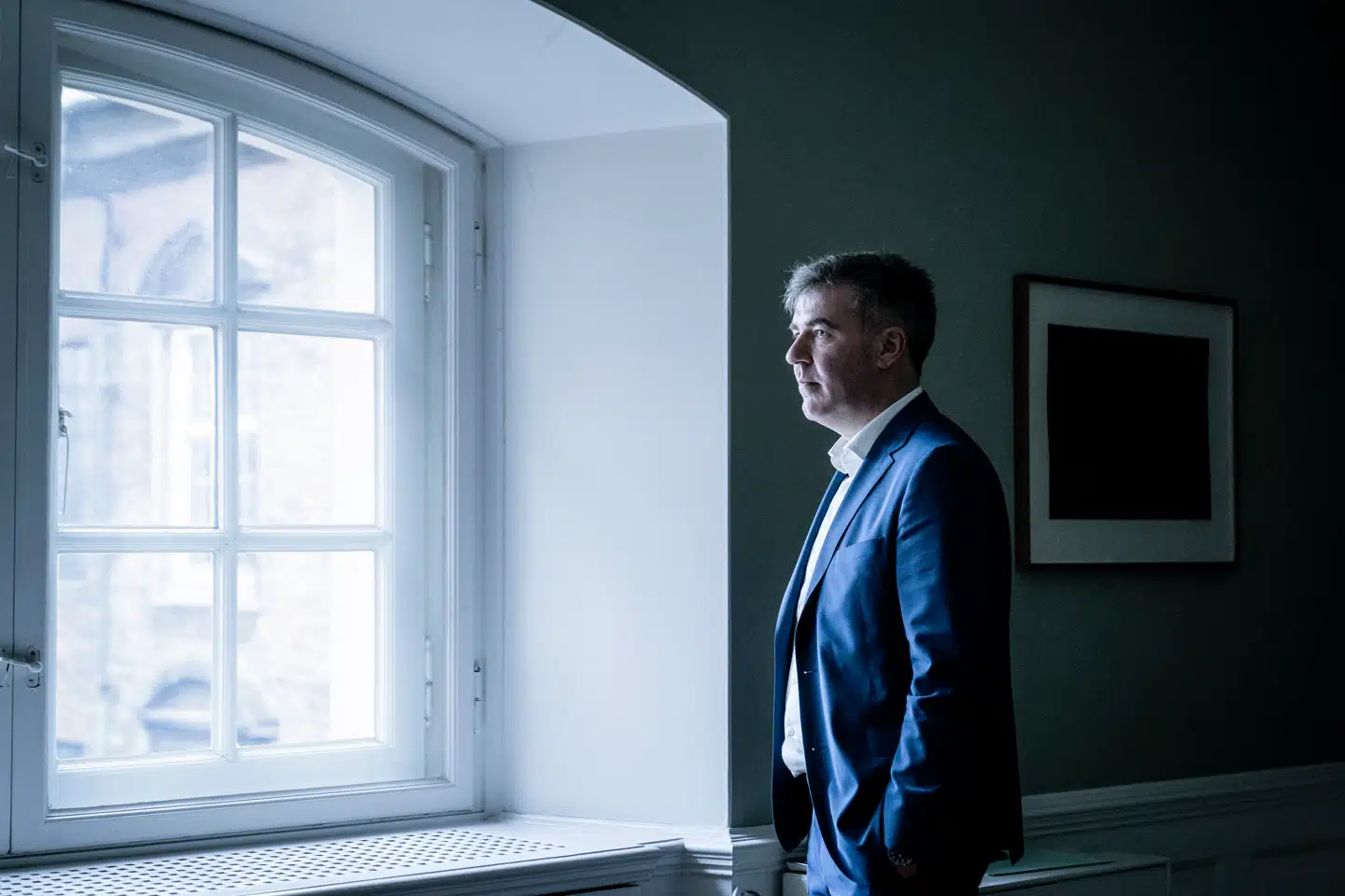 Klima-, energi- og forsyningsminister Lars Aagaard fra Moderaterne er en presset mand.