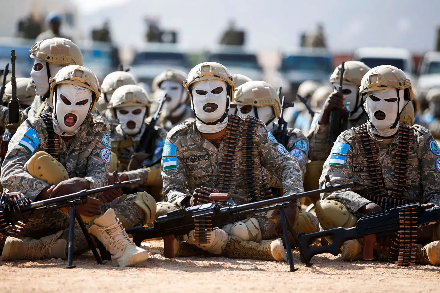 Regeringen i Somalia har indsat sikkerhedsstyrker for at nedkæmpe Islamisk Stat i regionen Puntland, hvor gruppen har vundet terræn. Somalias regering samarbejder med USA i kampen mod IS. (Arkivfoto).