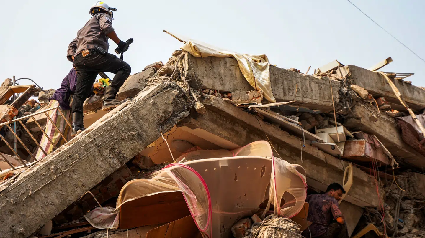 Jordskælvet har forårsaget ekstreme ødelæggelser i landet.