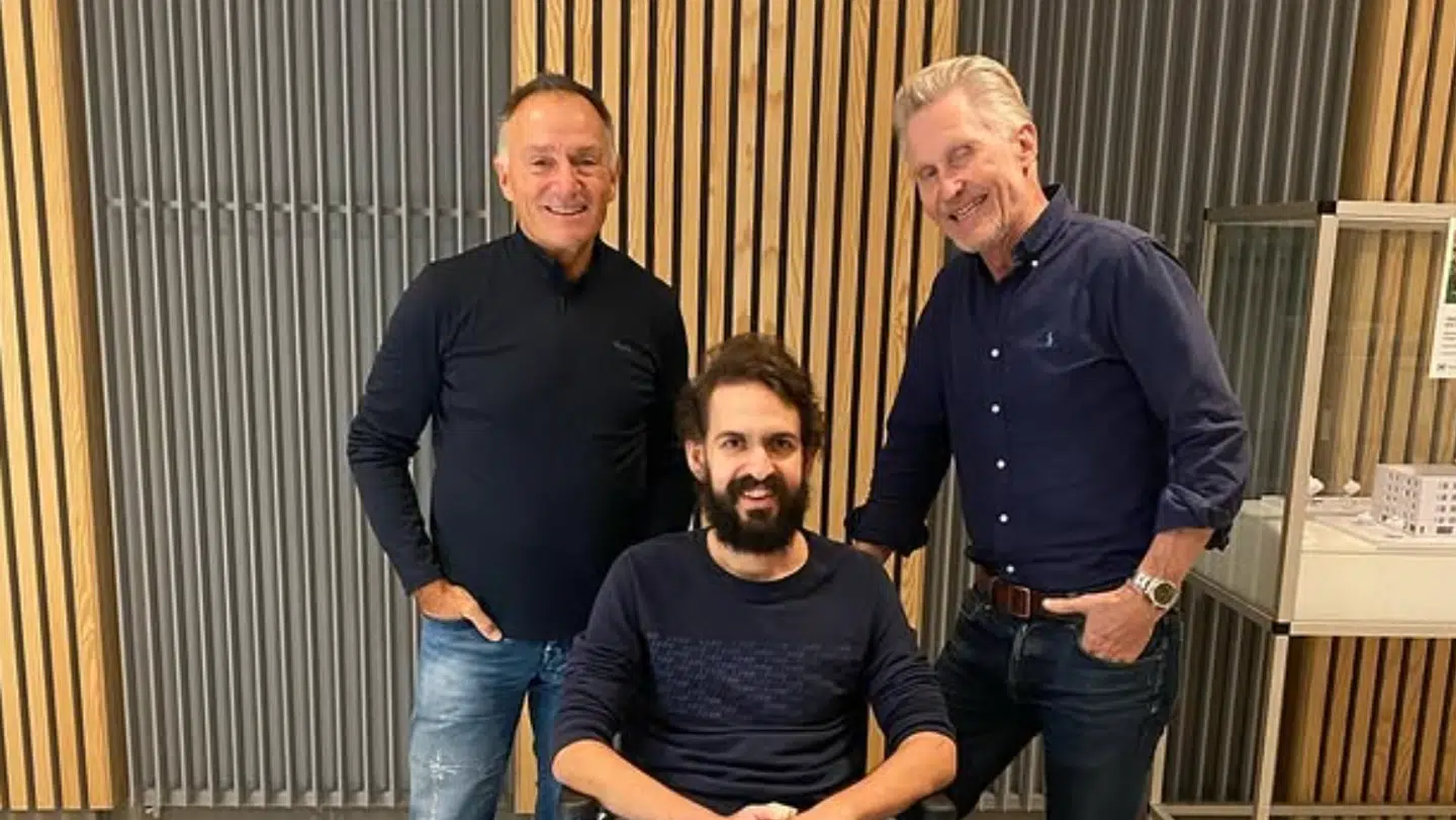 Brian Holm lagde et visit forbi Carl, efter han var endt i kørestol og sørgede i øvrigt for en stor cykeloplevelse.