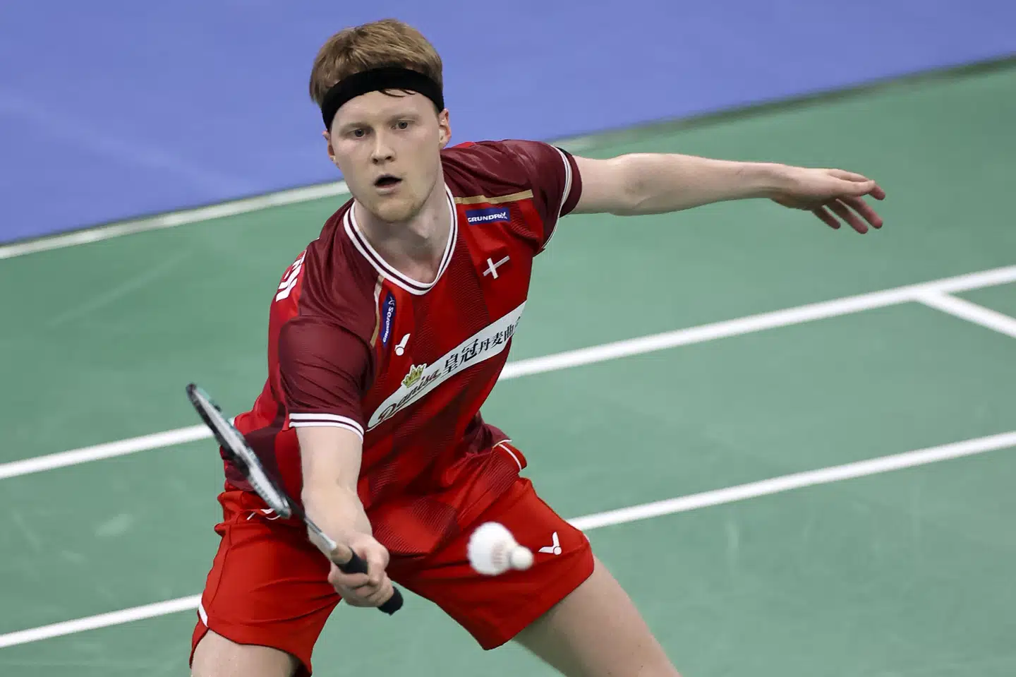 Anders Antonsen er klart førstevalg i herresingle ved Sudirman Cup efter Viktor Axelsens afbud.