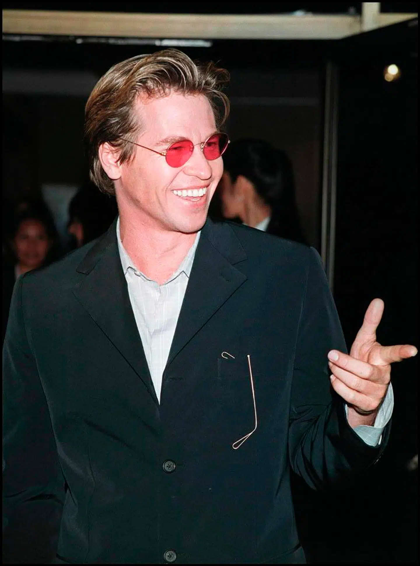 Val Kilmer ses her til premieren på filmen 'The Saint'.