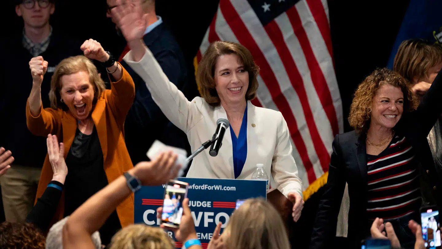 Susan Crawford blev en klar vinder af det ledige sæde i højesteret i Wisconsin.