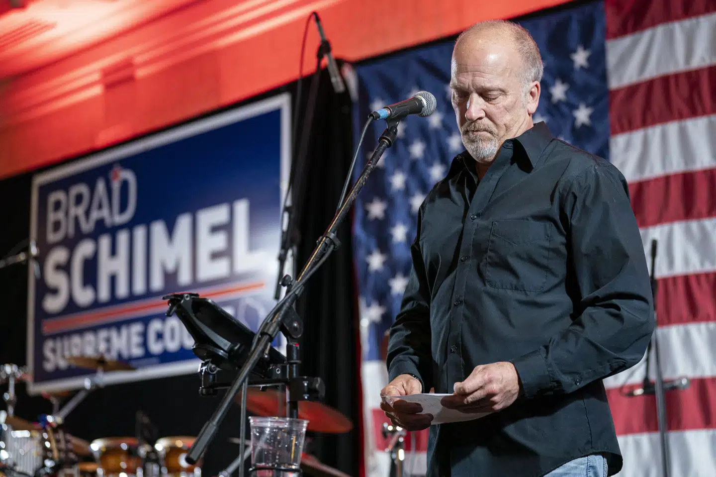 Den konservative dommer Brad Schimel måtte se sig slået ved højesteretsvalget i Wisconsin.