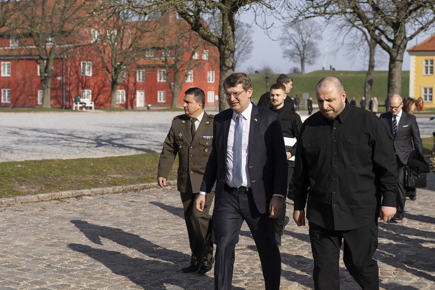 Forsvarsminister Troels Lund Poulsen (V) har tidligere modtaget den ukrainske forsvarsminister i København. Nu sendes der støtte til Kyiv. (Arkivfoto).