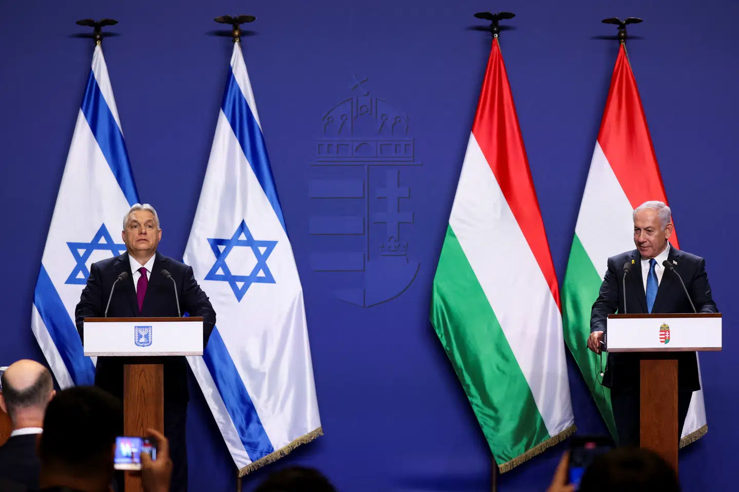 Ungarn har meddelt, at landet melder sig ud af ICC. Nu mødes den ungarske premierminister, Viktor Orbán, og den israelske premierminister, Benjamin Netanyahu.