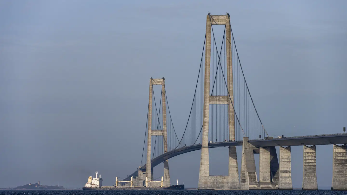 Storebæltsbroen vil være gældfri i 2035, efter at kontantprisen sænkes fra nytår.
