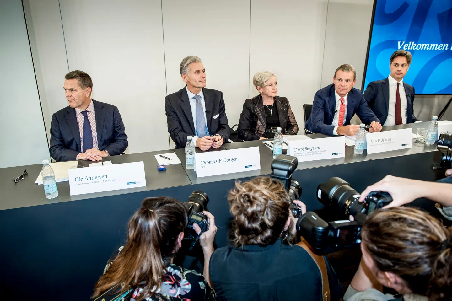 19. september 2018 præsenterede Danske Bank og advokatfirmaet Bruun & Hjejle konklusionerne fra en omfattende advokatundersøgelse af hvidvasksagen. Undersøgelsen frikendte både den daværende bestyrelsesformand og den daværende topchef, Ole Andersen og Thomas Borgen.