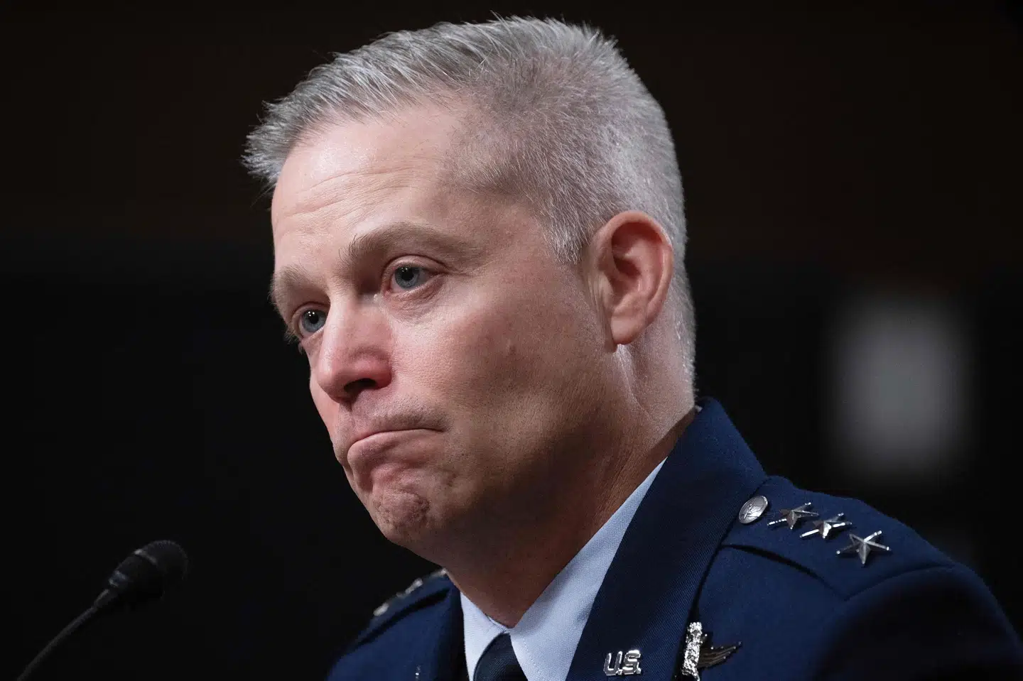 Timothy Haugh tiltrådte i februar 2024 posten som chef for NSA. Lidt over et år efter melder det amerikanske forsvarsministerium, at han stopper. (Arkivfoto).